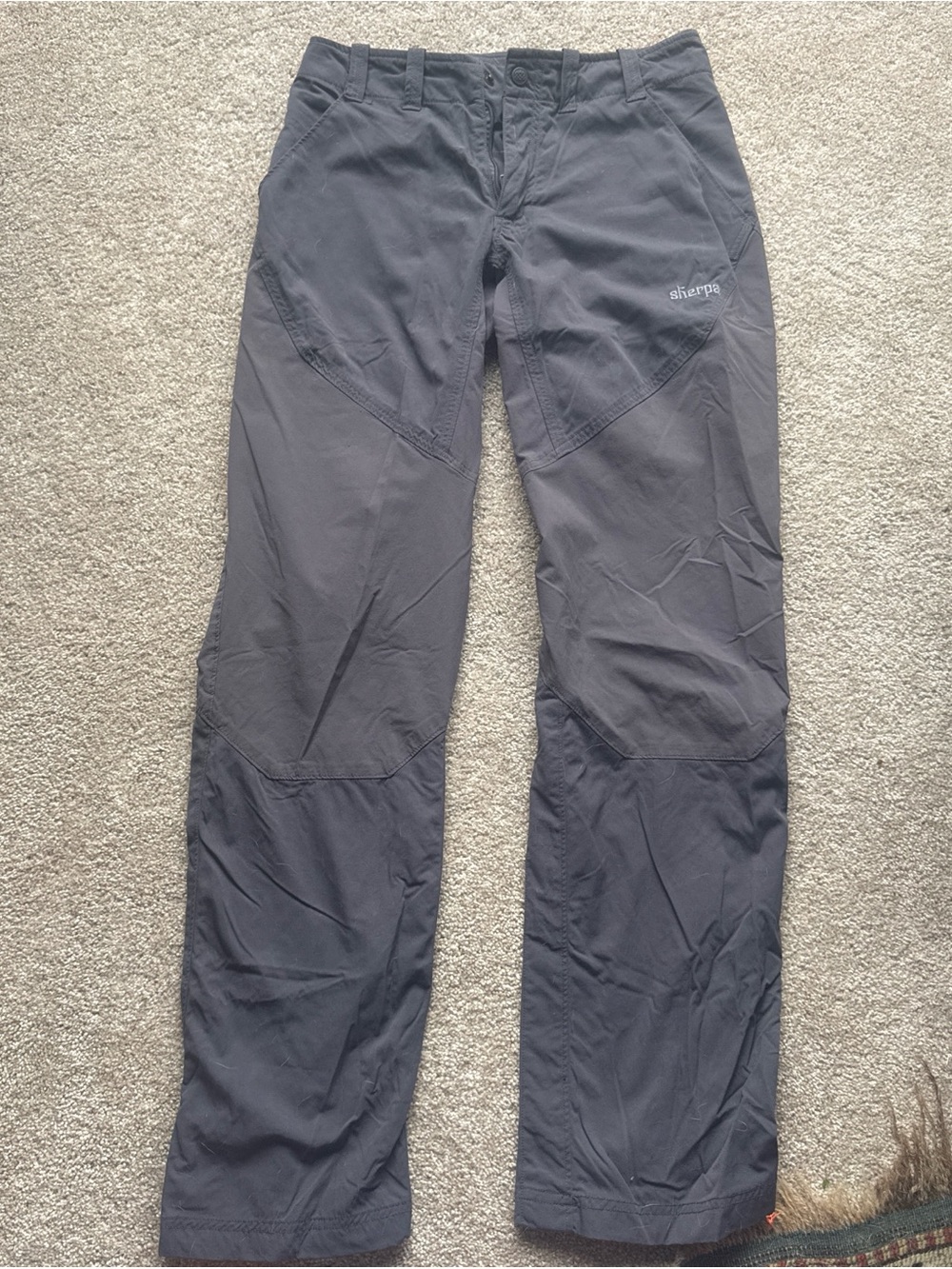 Women's Sherpa Black Cargo Outdoor Pants